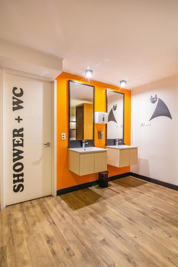Hostal Boutique Black Cat Santiago del Cile Esterno foto